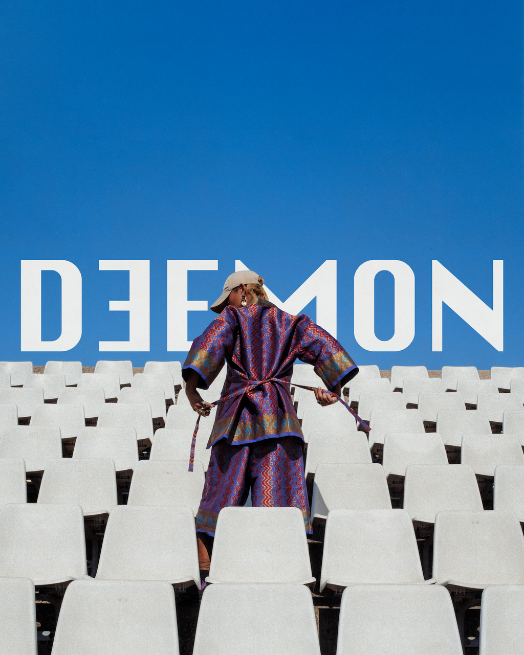 BIRU JACQUARD JACKET