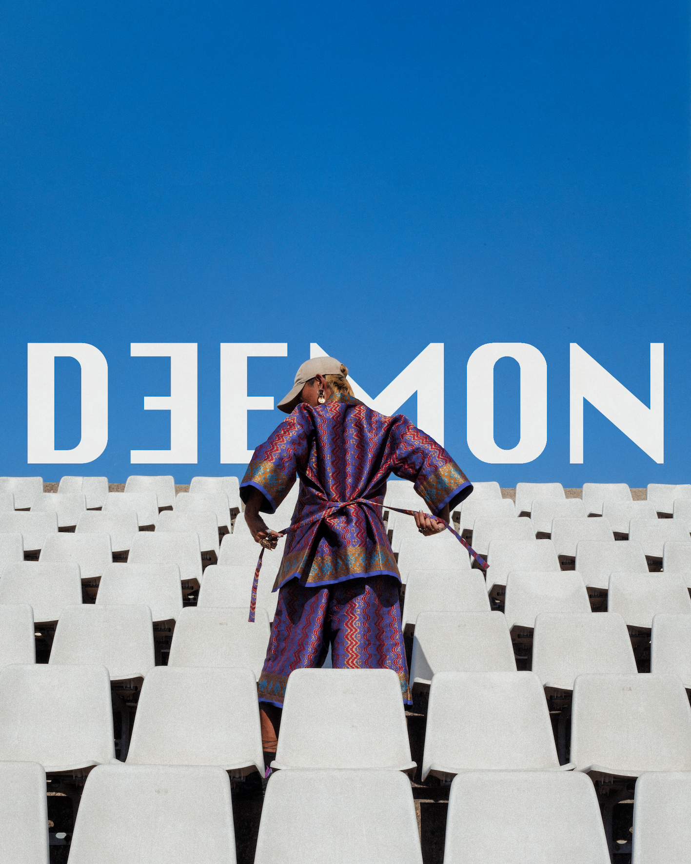 BIRU JACQUARD JACKET