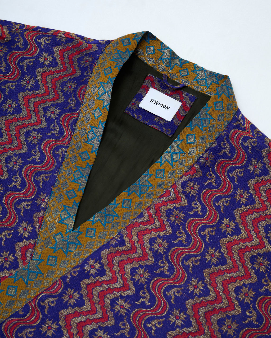 BIRU JACQUARD JACKET