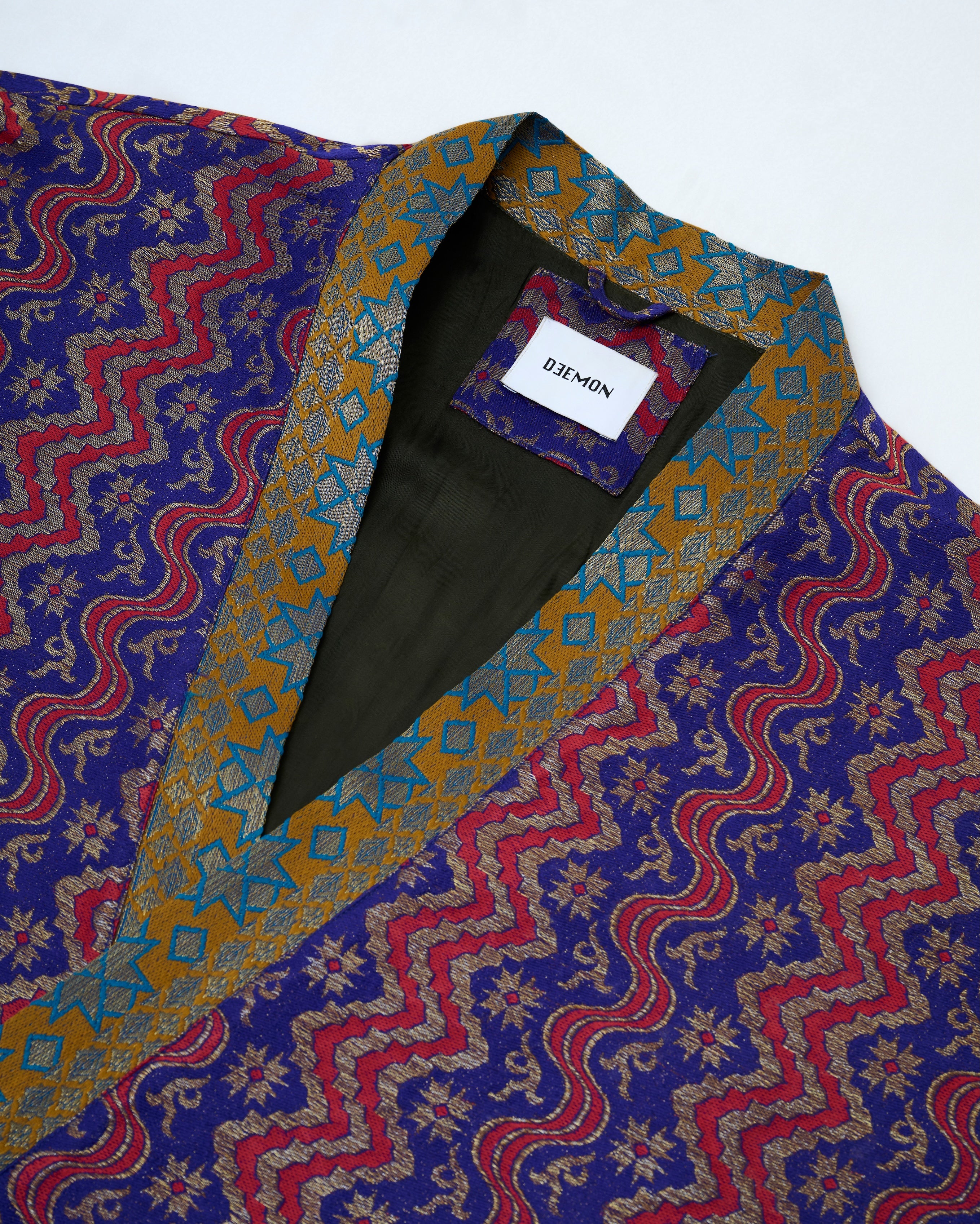BIRU JACQUARD JACKET