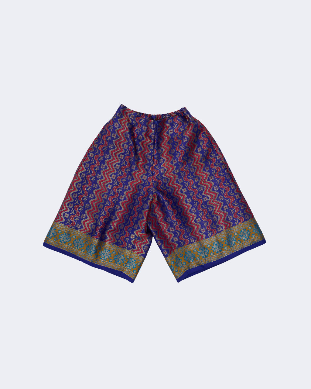 BIRU JACQUARD PANTS