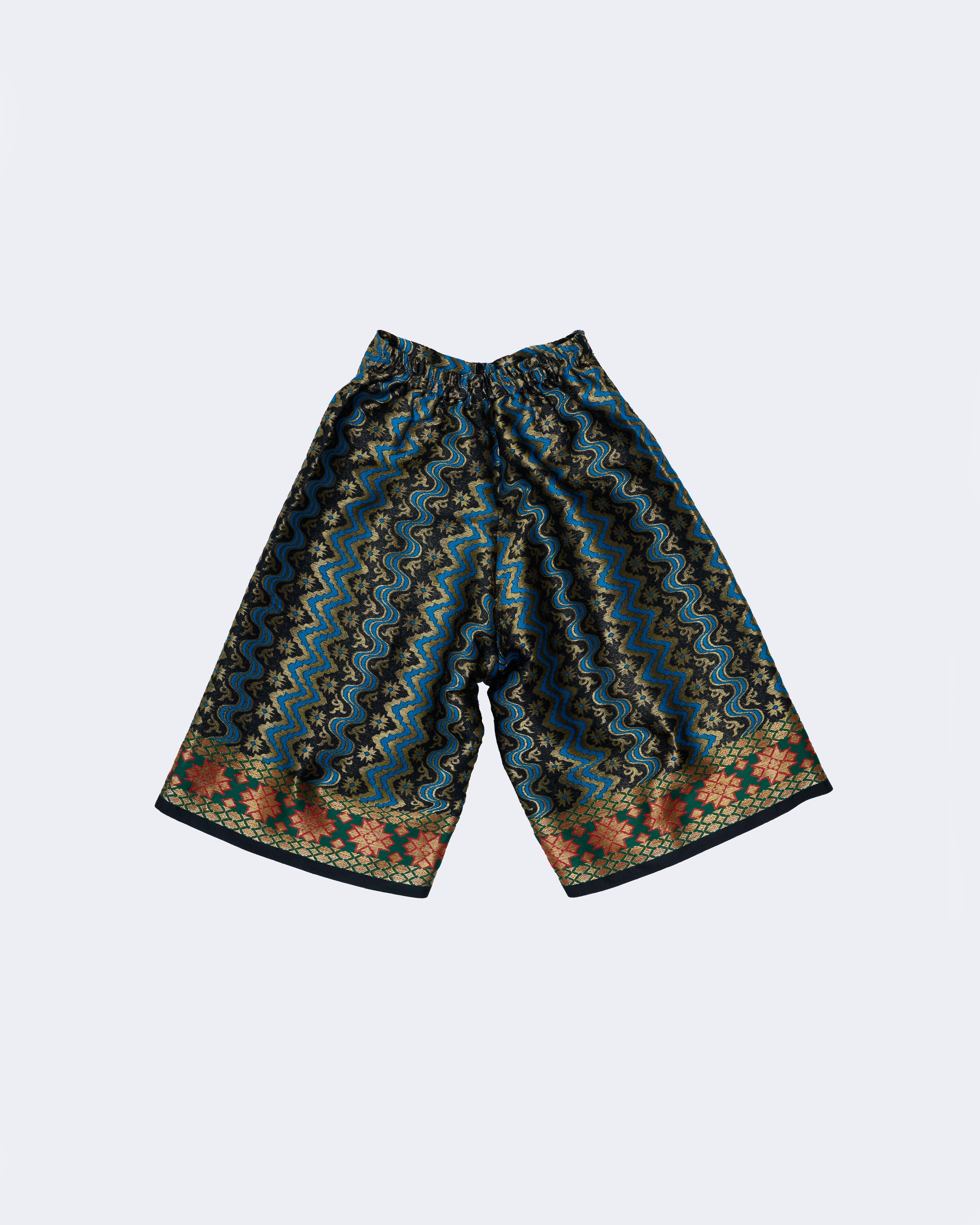 HITAM JACQUARD PANTS