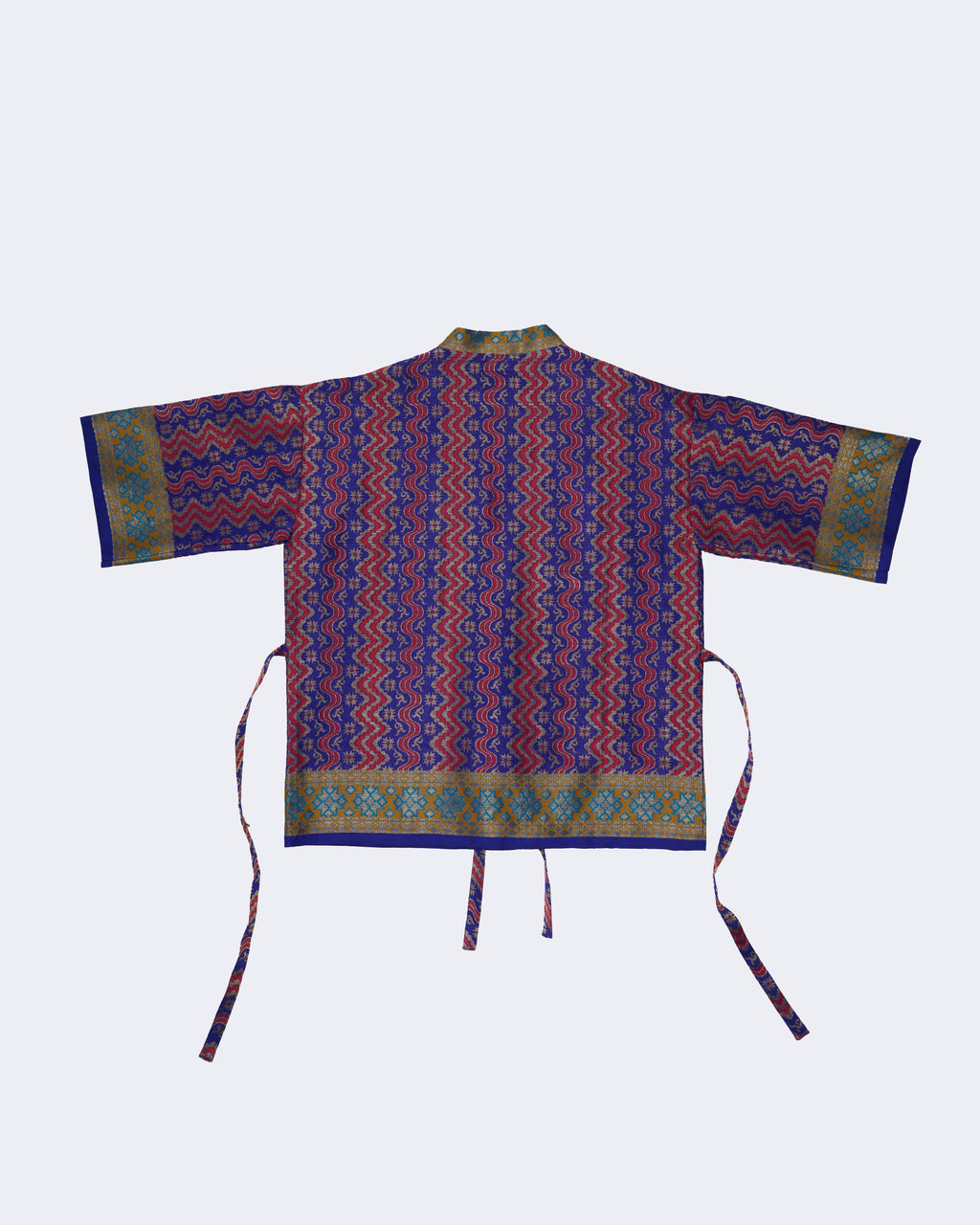 BIRU JACQUARD JACKET