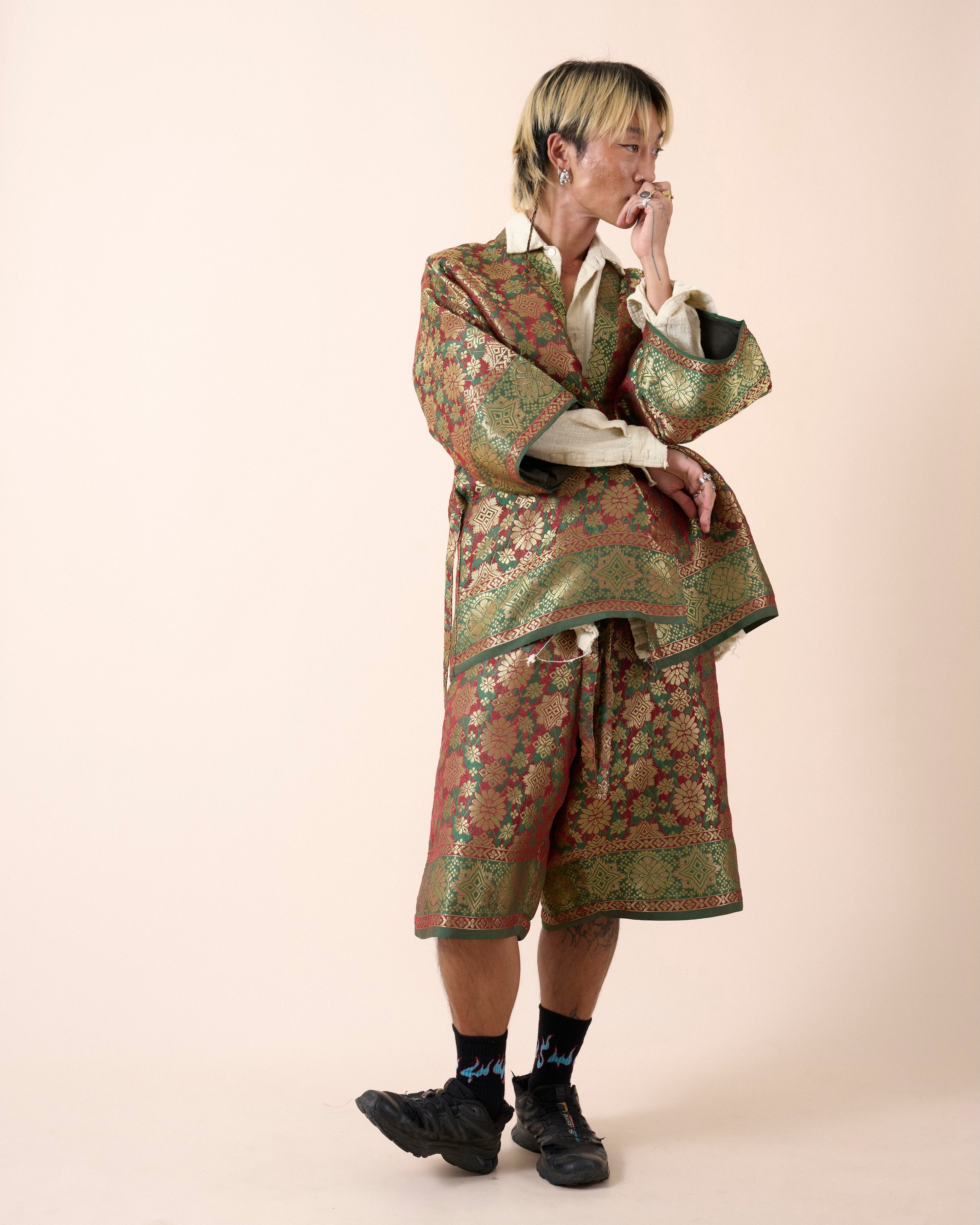 MERAH JACQUARD JACKET