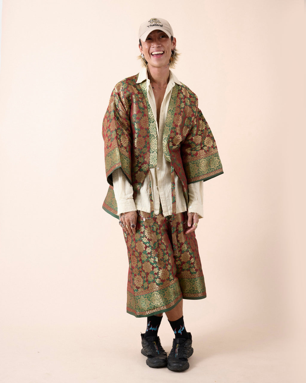 MERAH JACQUARD JACKET