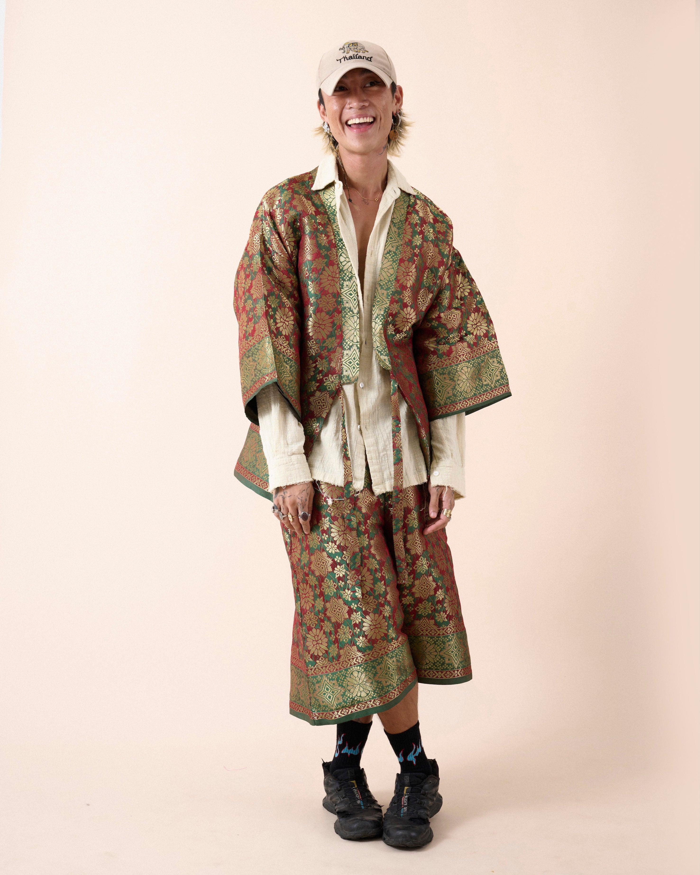 MERAH JACQUARD JACKET