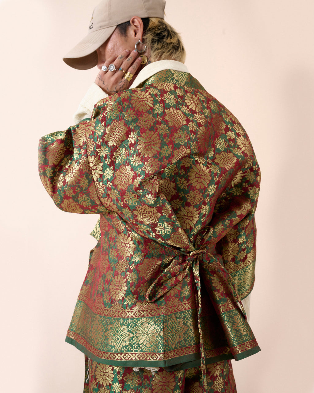 MERAH JACQUARD JACKET