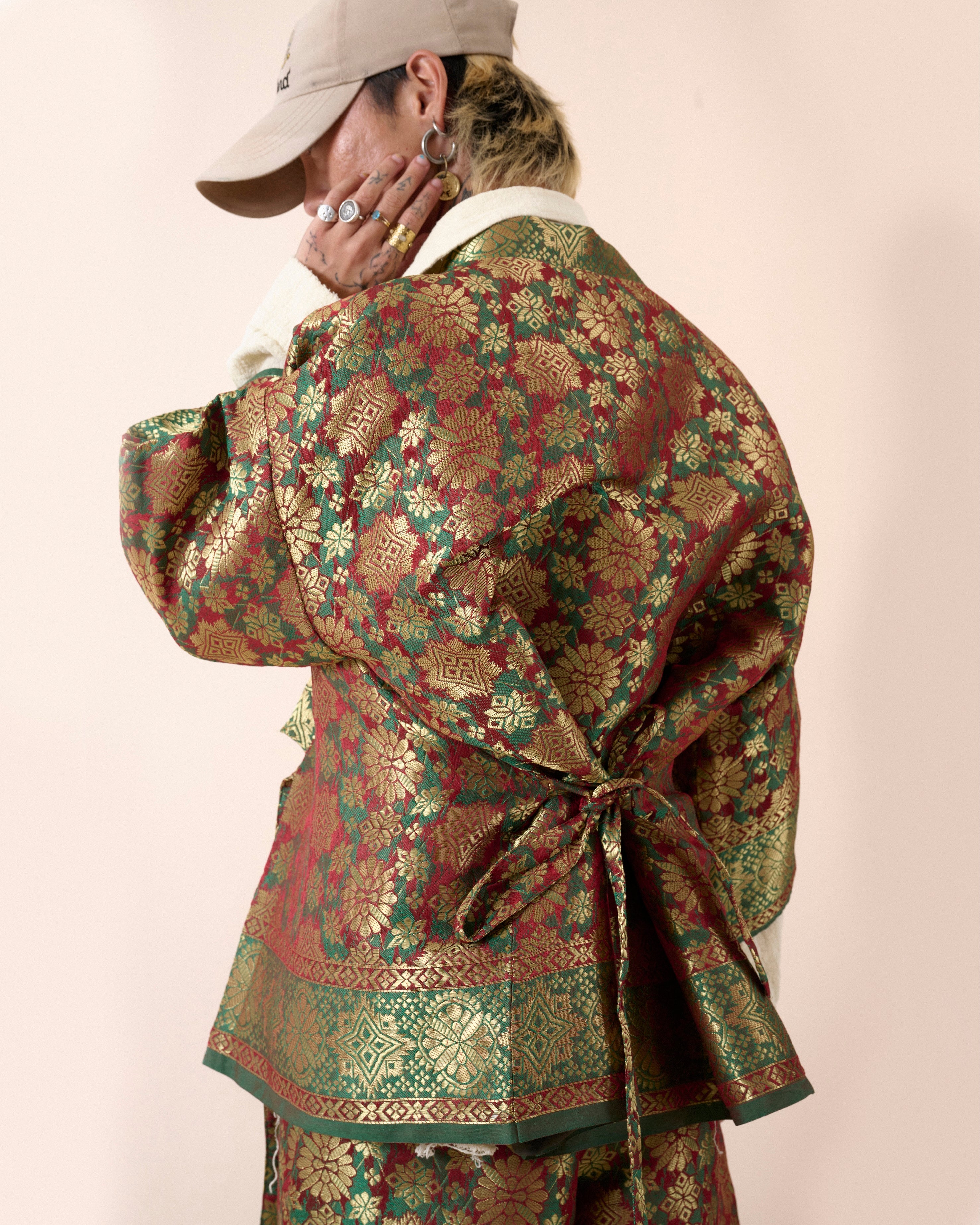 MERAH JACQUARD JACKET