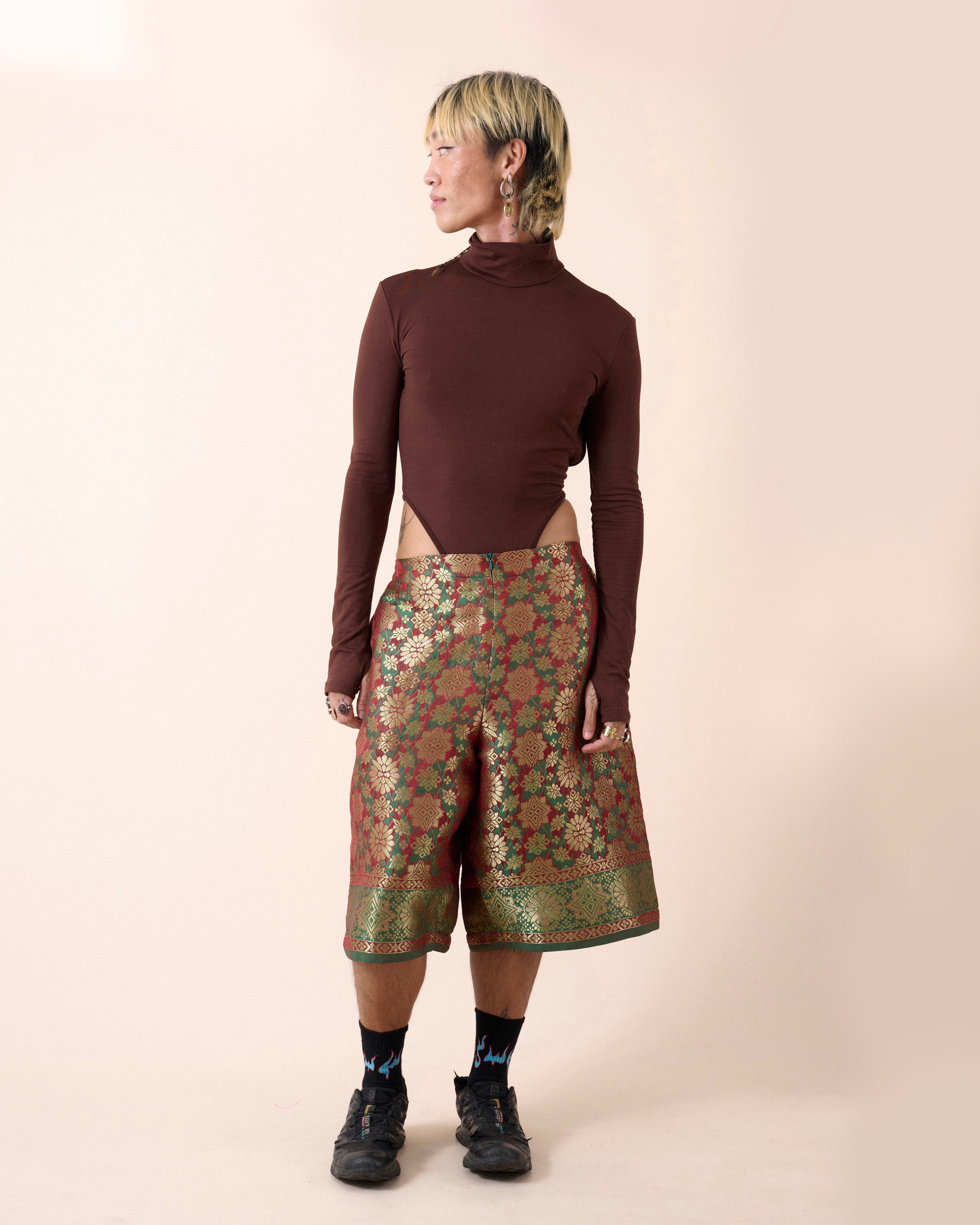 MERAH JACQUARD PANTS